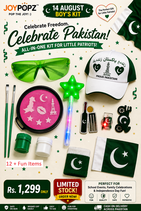 JoyPopz | Independence Day Celebration Kit - Boys