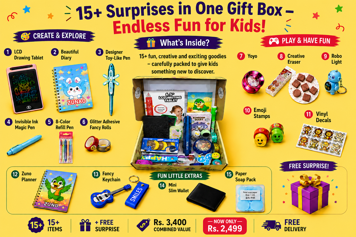 15+ Surprises in One Gift Box — Endless Fun for Kids! ⭐