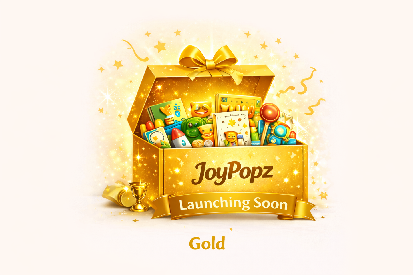 JoyPopz Gold Gift Box